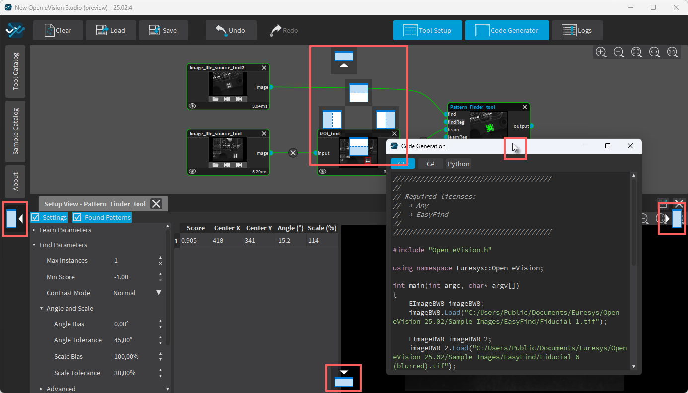The Main Interface