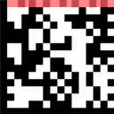 A black and white qr code
Description automatically generated
