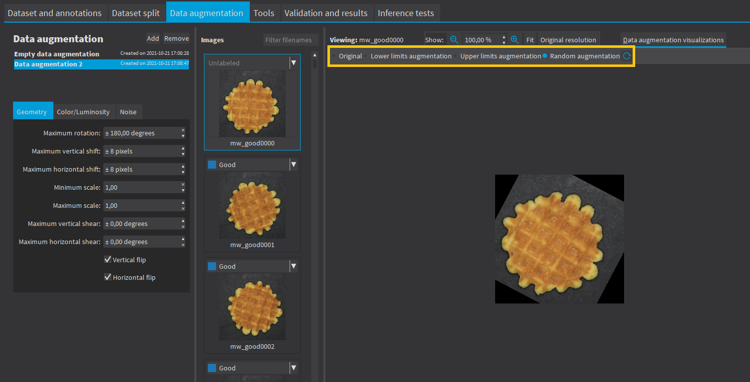 Using Data Augmentation
